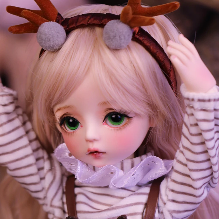 Кукла-младенец 30 см с одеждой меняющие глаза