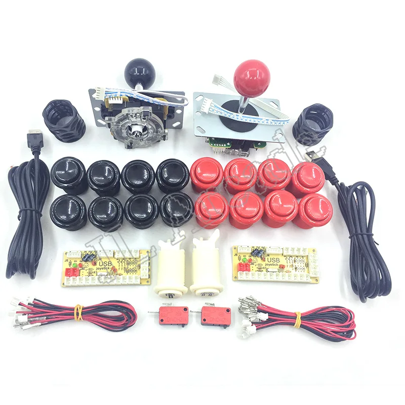 Комплект для самостоятельной сборки 2 игрока USB-контроллер с нулевой задержкой