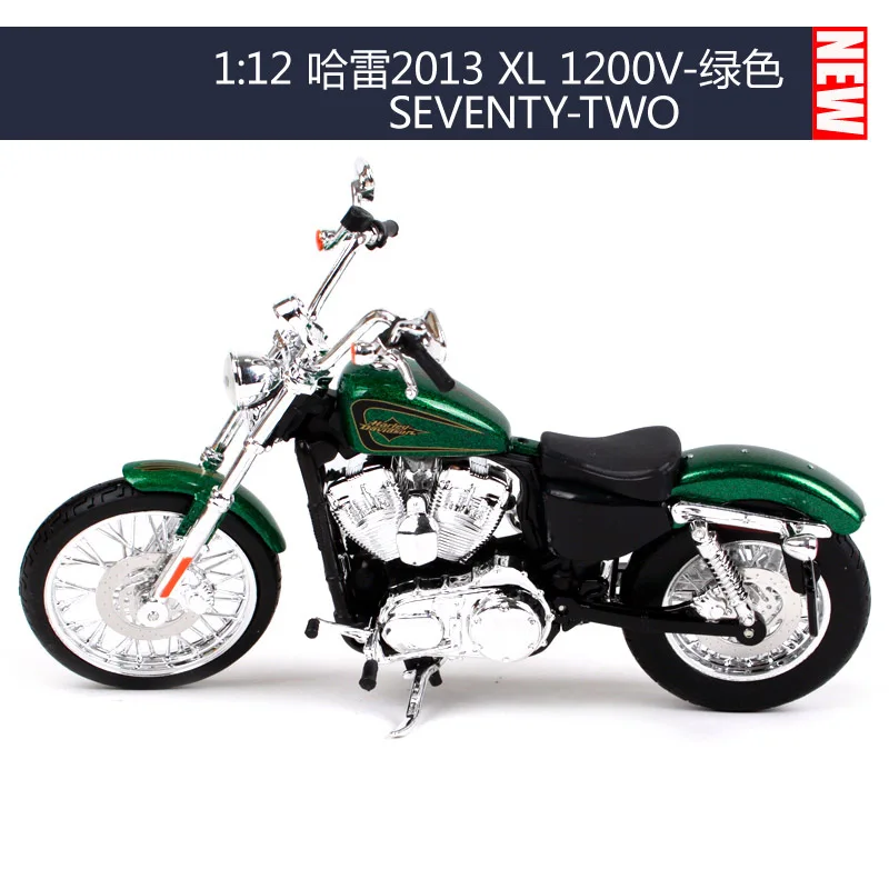Maisto 1:12 Harley Davidson 2013XL 1200 в металлическая модель мотоцикла игрушки для детей подарок