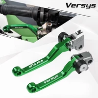 for kawasaki versys x300 versys x300 2017 motorcycle pivot dirt bike brake clutch levers handlebar grips motorcoss accessories