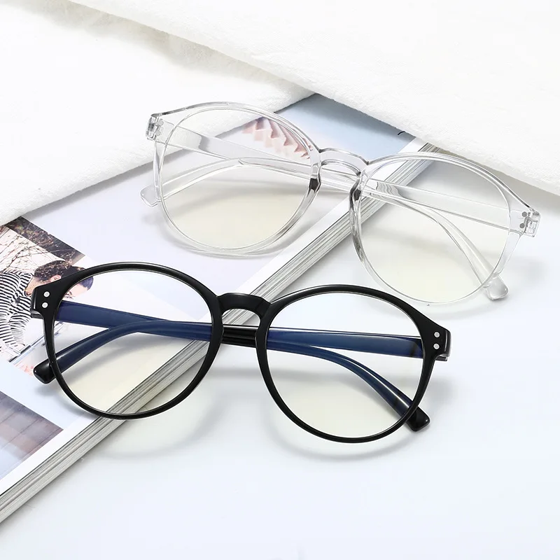 

Round Frame Optical Glasses For Woman Anti Blue Light Blocking Glasses For Man Vintage Computer Oculos Feminine Gafas Men LH2206