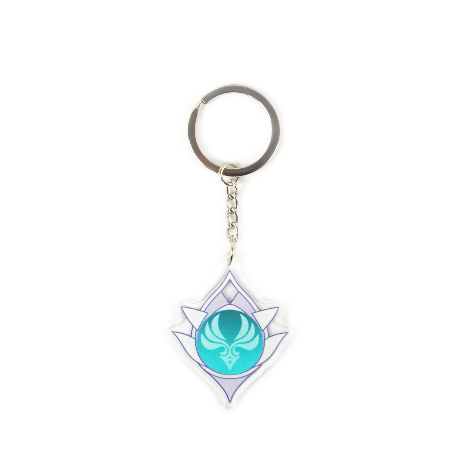 

Cartoon Anime Keychain Genshin God's Eye Impact Element Vision Mondstadt Liyue Harbor Accessories Key Chain For Fans