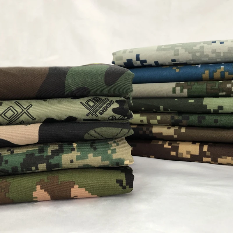 100 см * 150 саржа печати Военный материал Камуфляж для оснастки. Рабочая Ткань