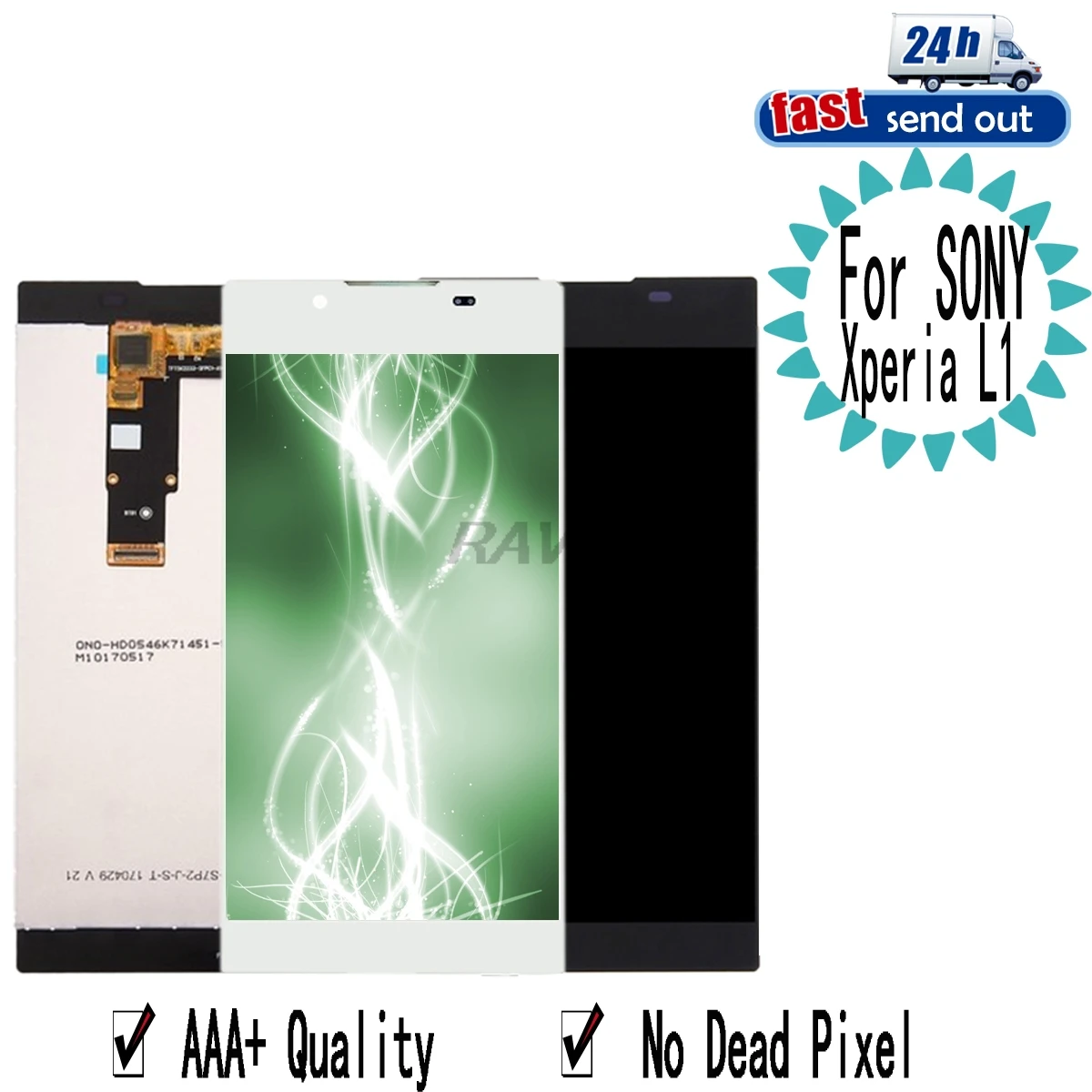 ЖК-дисплей 5 дюйма G3312 для SONY Xperia L1 с сенсорным экраном и дигитайзером в сборе