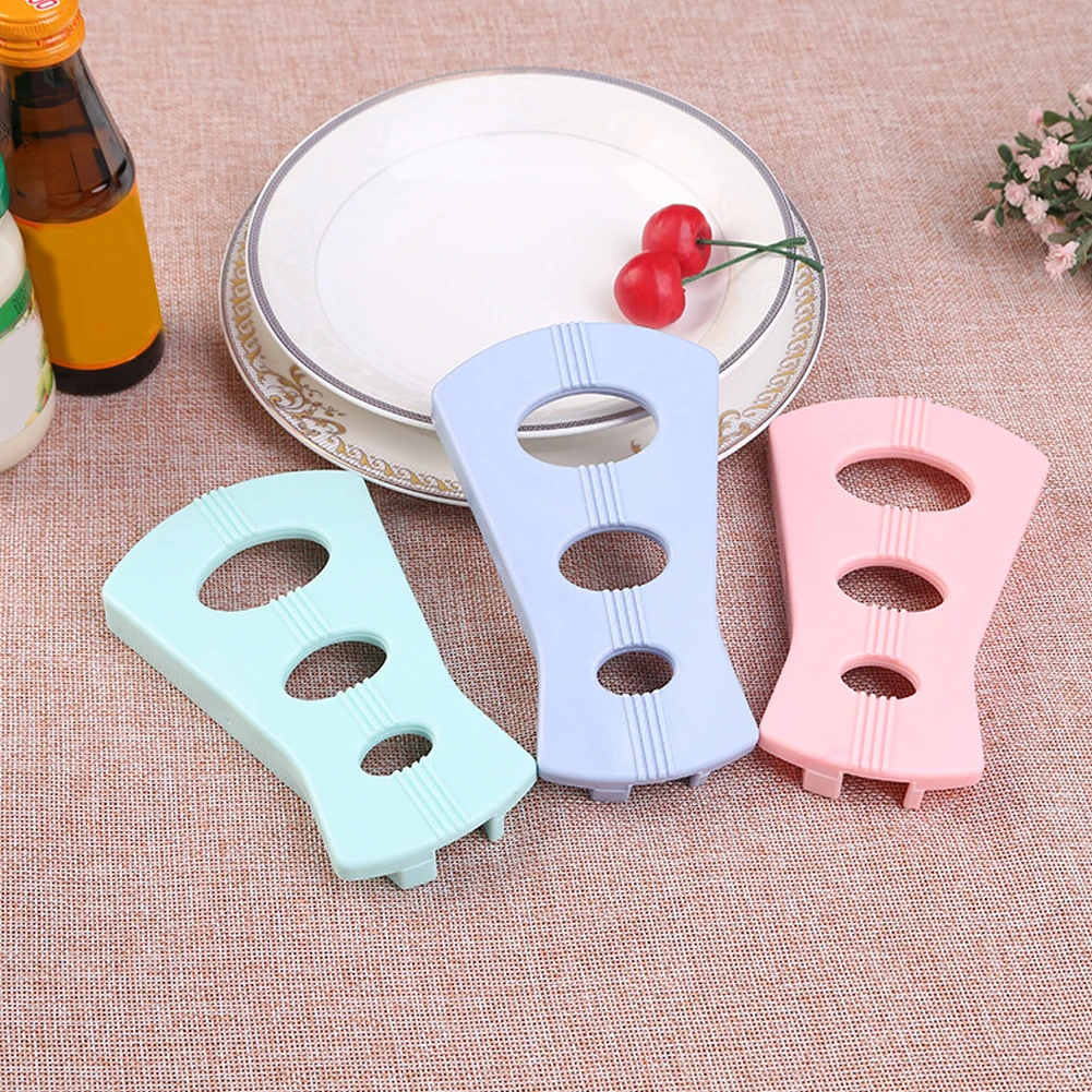 

Plasctic Jar Opener for Weak Hands Serrated Rubber Edges Multi Function Kitchen Tool