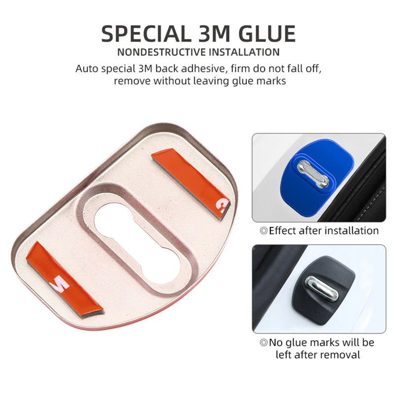 Стайлинг автомобиля чехол для автоматического дверного замка Renault Scenic Laguna Captur