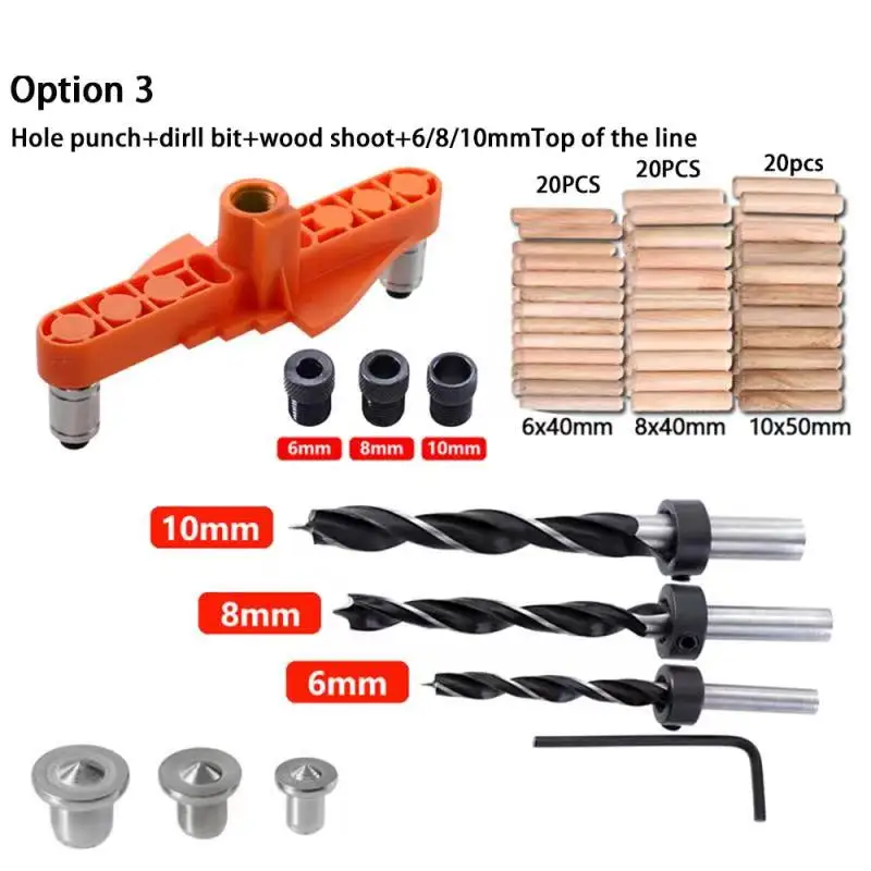 Зажим для дюбеля быстросъемный ручной кондуктор из АБС-пластика диаметр 6/8/10 мм