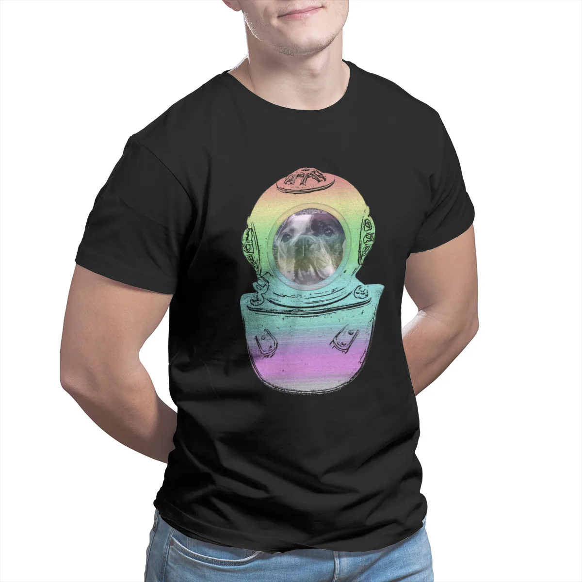 

DIVING FRENCH BULLDOG100%Cotton ShortSleeve ExportqualitytoUSATees56423