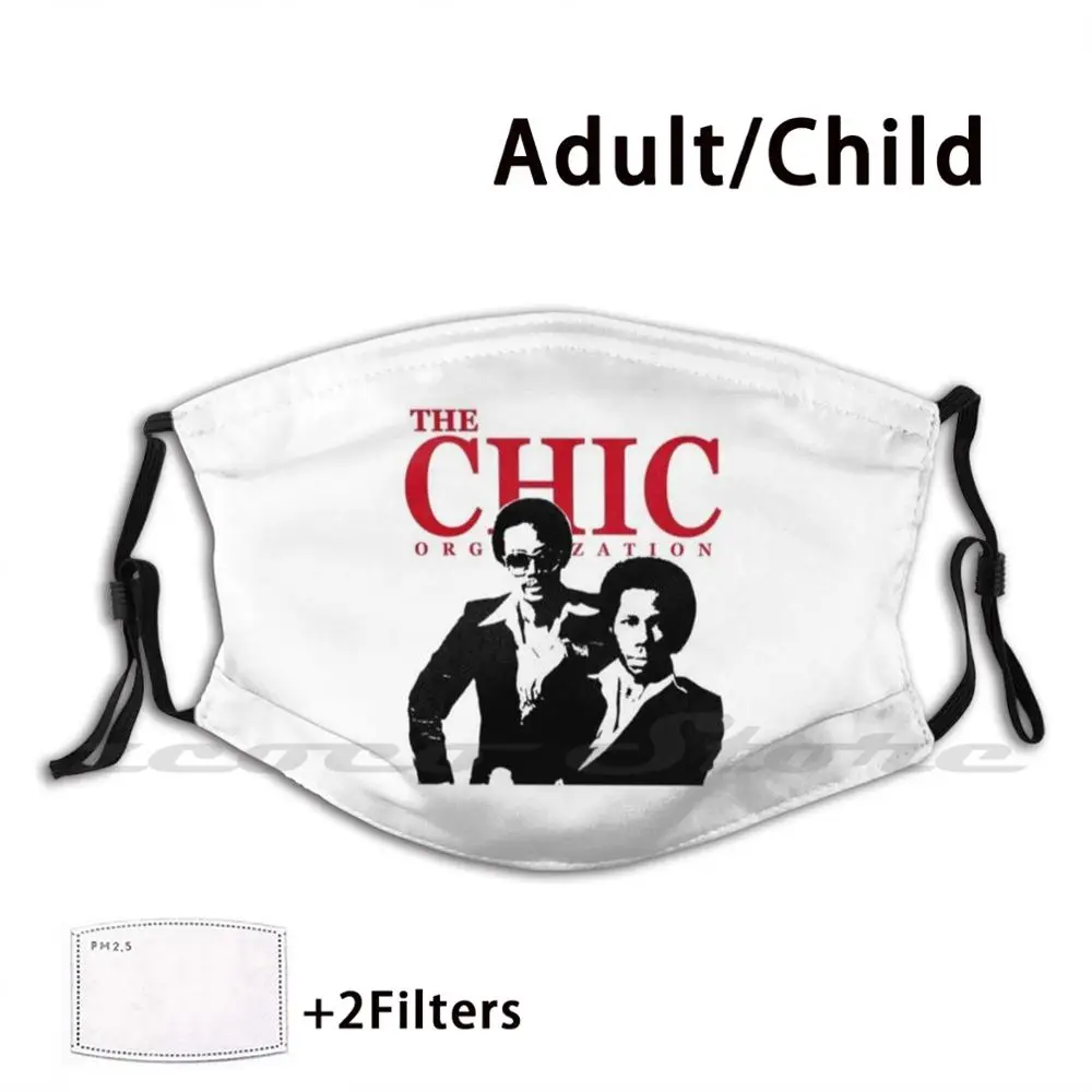 Шикарная Веерная маска для диско группы взрослых и детей моющийся фильтр Pm2.5