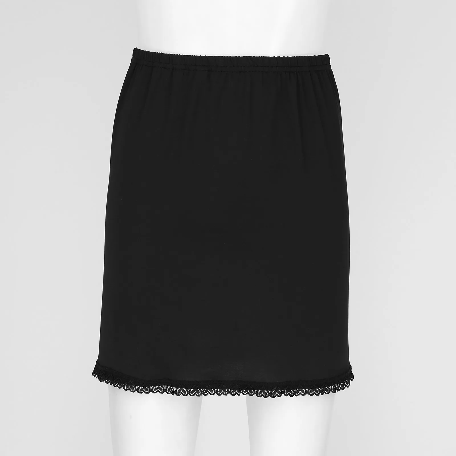 Женская юбка с высокой талией пикантная кружевная цветочным краем