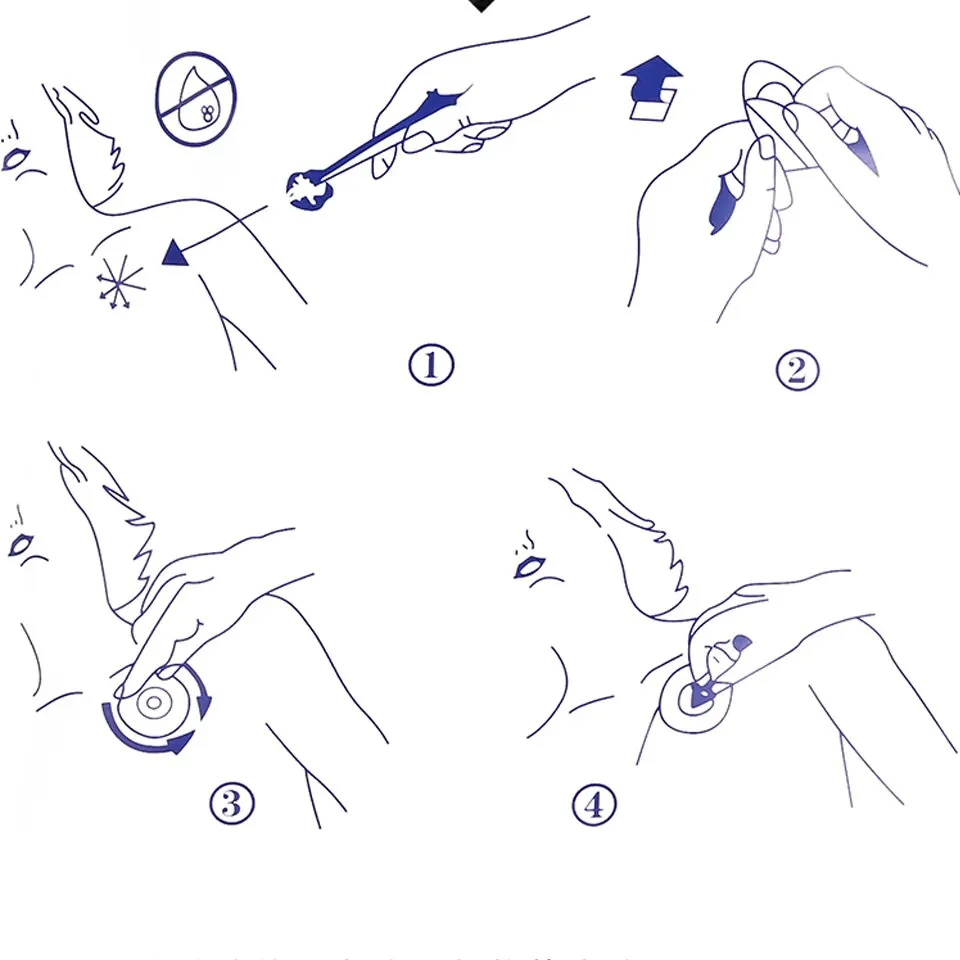 Универсальные медицинские одноразовые прокладки для ЭКГ 50 - 1000 шт электронный