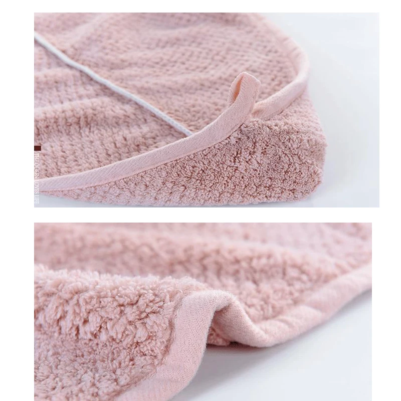 Банное полотенце шапочка для душа из микрофибры обернутое быстросохнущее волос s