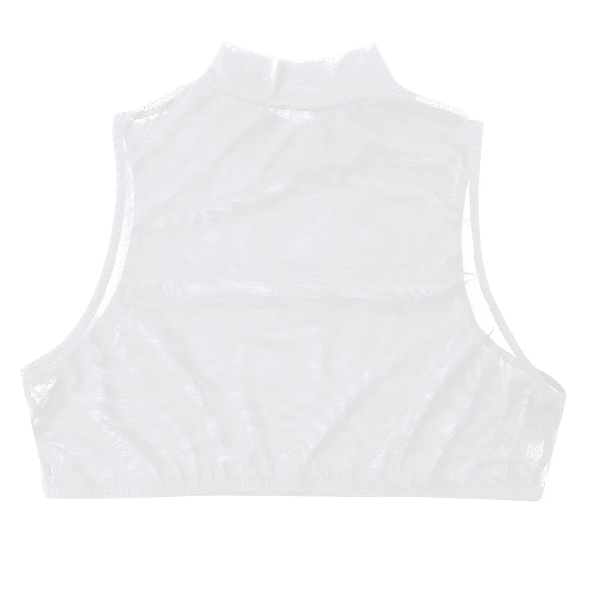 Сексуальный женский сетчатый прозрачный укороченный Топ Эротическое Белье