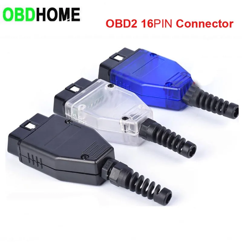 16-контактный Штекерный разъем OBD2 Автомобильный штекер OBD корпуса + Корпус SR винты