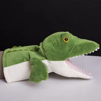 animal plush crocodile alligator hand puppet puppets kids cute soft toy story pretend playing dolls gift for children 28cm baby