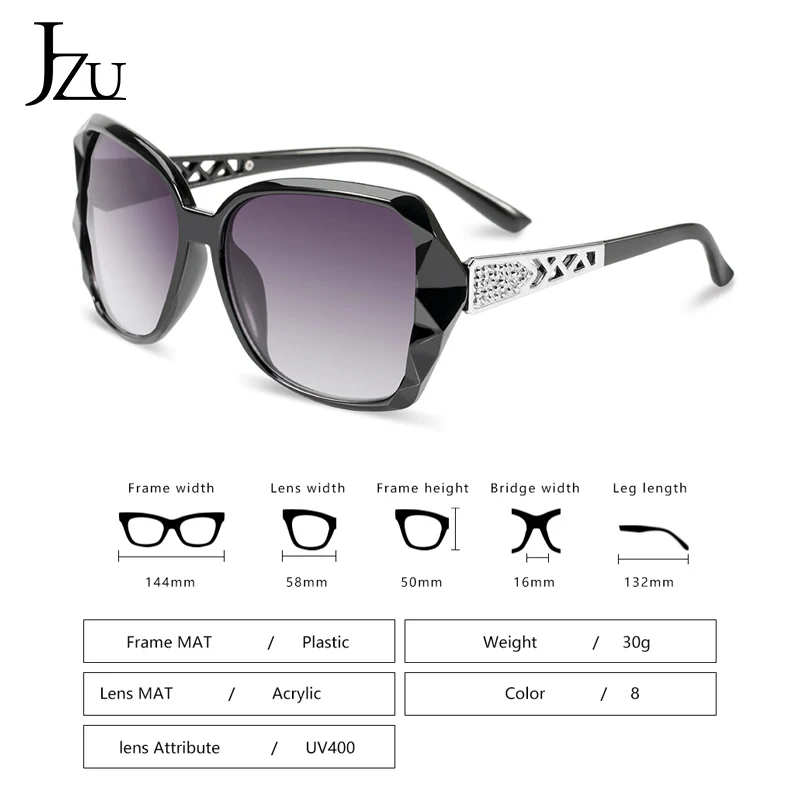 

Personalized gradient glasses ladies sunglasses hollow frame design high quality trend hot selling glasses big frame sunglasses