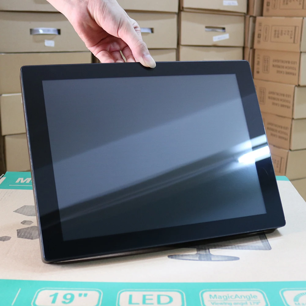 Hot 8.4 inch Sunlight Readable cheap embedded lcd monitor Metal Case Open Frame touch screen display | Компьютеры и офис