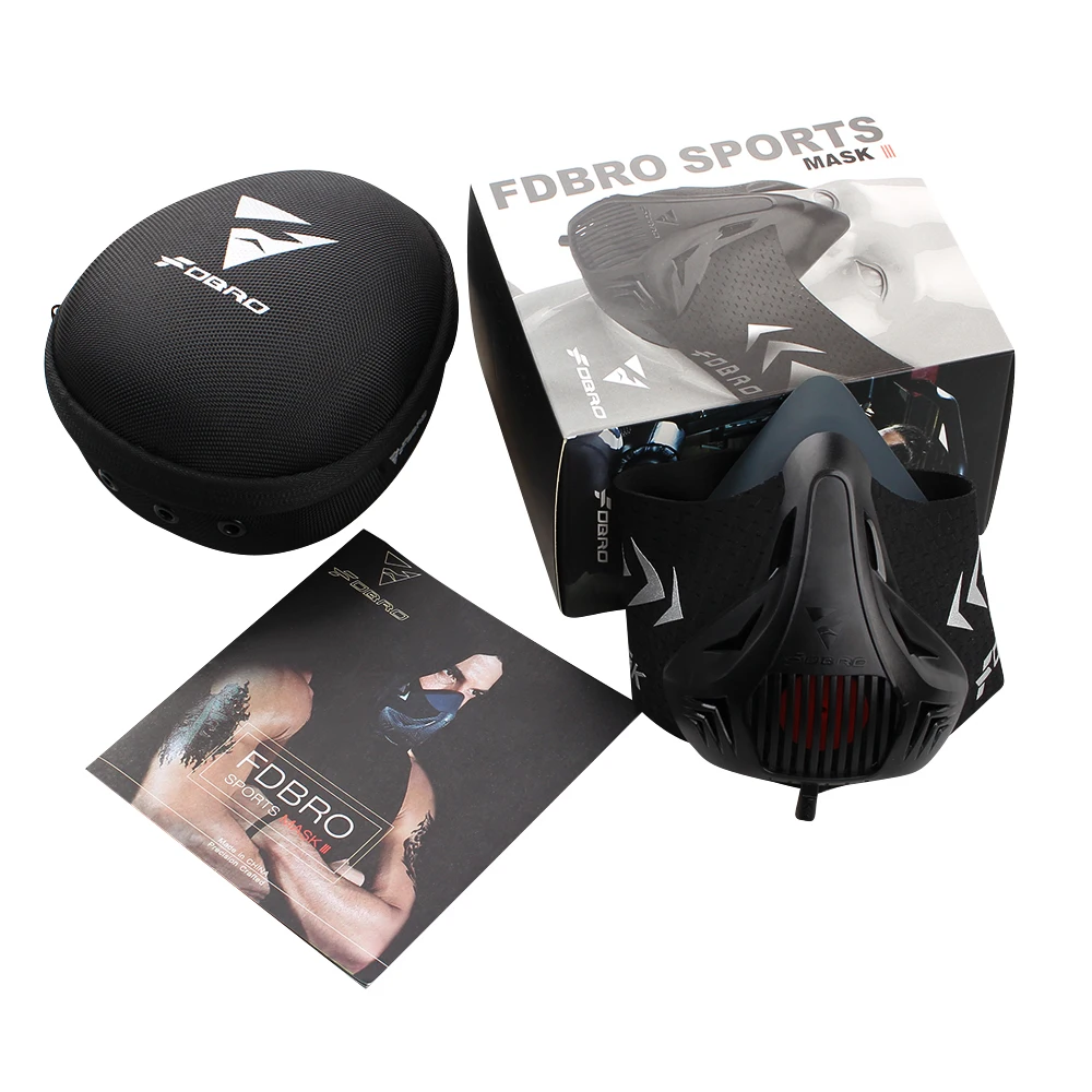 Спортивная маска FDBRO тренировочные спортивные маски 3 0 для бега фитнеса