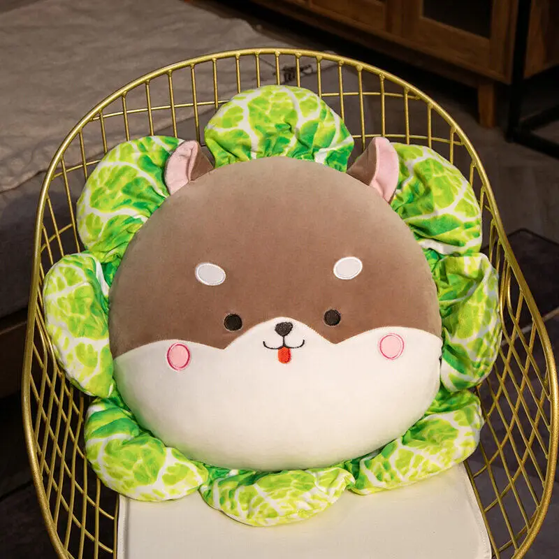 

Shiba Inu pillow animal cushion sofa cushion bedside doll cartoon cabbage back cushion chair lumbar cushion