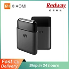 Портативная электробритва XIAOMI MIJIA, умный мини-триммер для влажного и сухого бритья бороды, водонепроницаемая IPX7 головка с возвратно-поступательным движением