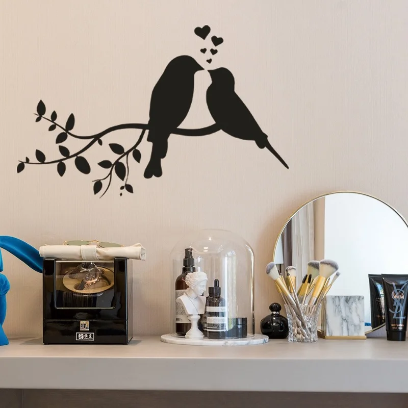 

Bird Wall Stickers Living Room Bedroom Background Wall Decoration Wall Stickers Wholesale Removable