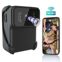 body camera with audio recording full hd1080p 64g memory wearable wifi waterproof cam night vision for law enforcement hiking