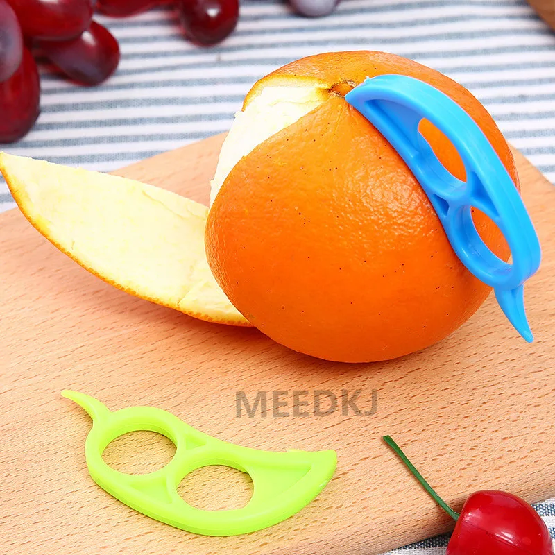

10pcs Cooking Tools Peeler Parer Finger Type Open Orange Peel Orange Device Kitchen Gadgets Dropshipping