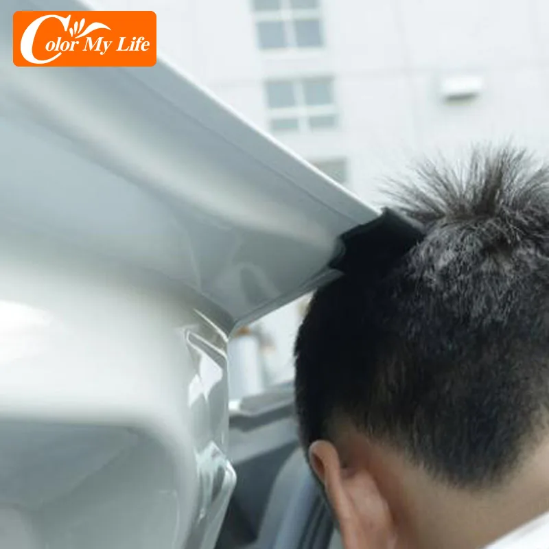 ABS черный багажник автомобиля багажника аварии угловой Резиновая Защитная