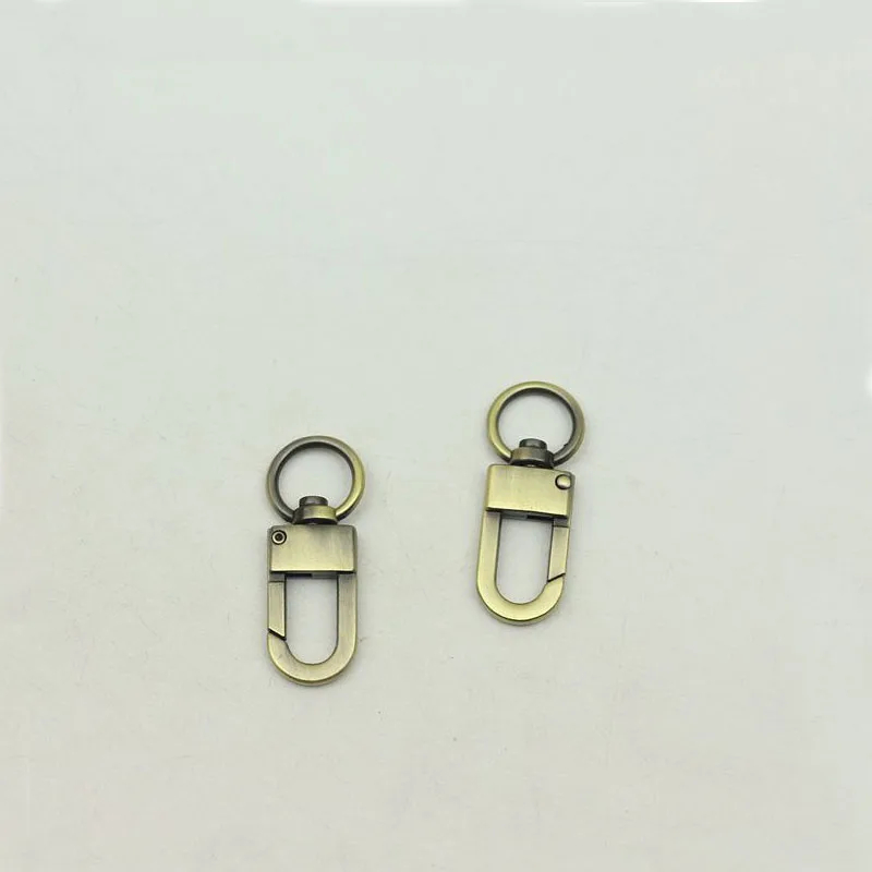 30Pcs 13mm Metal Buckles Handbag Strap Lobster Carbiner Swivel Snap Hook Chain Clasp DIY Bags Hardware Sewing Accessories