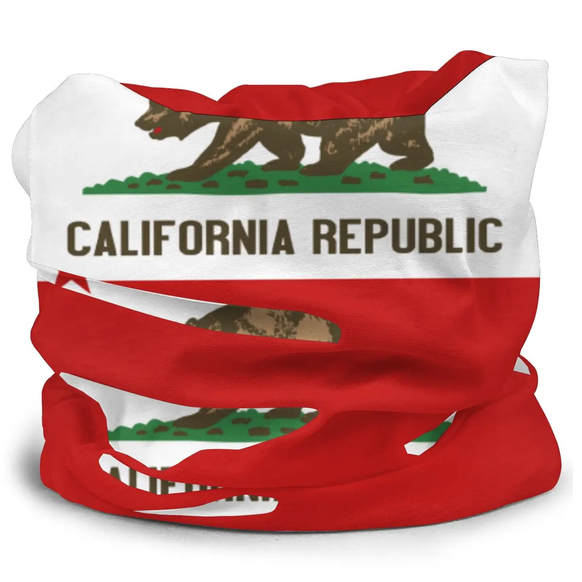 Калифорнийский Флаг США волшебный шарф Шейная маска для лица унисекс бесшовные