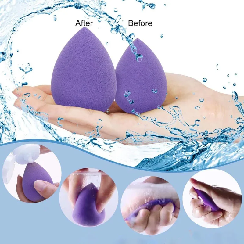 

Fashion Makeup Non-absorbent FoundationPuff Makeup Softe Sponge Foundation Powder Sponge Beauty Tool Makeup Tool Accessories