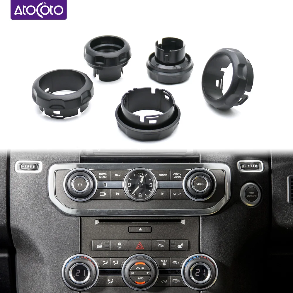 Ручки регулировки громкости автомобильной панели кондиционера переключатель