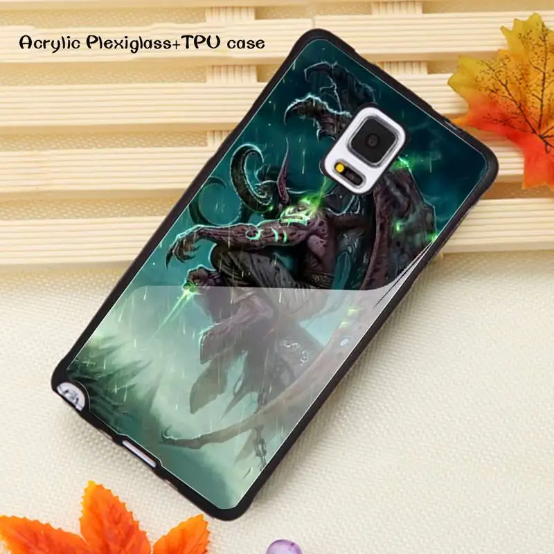 

Kingnight Alsace WOW Phone Case Acrylic Plexiglass TPU phone case For Samsung Note20 10 9 8 7 5 Pro ULTRA