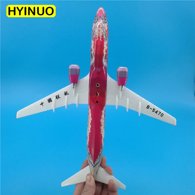 Коллекционная модель самолета 30 см супер крутой роскошный самолет в масштабе 1/130