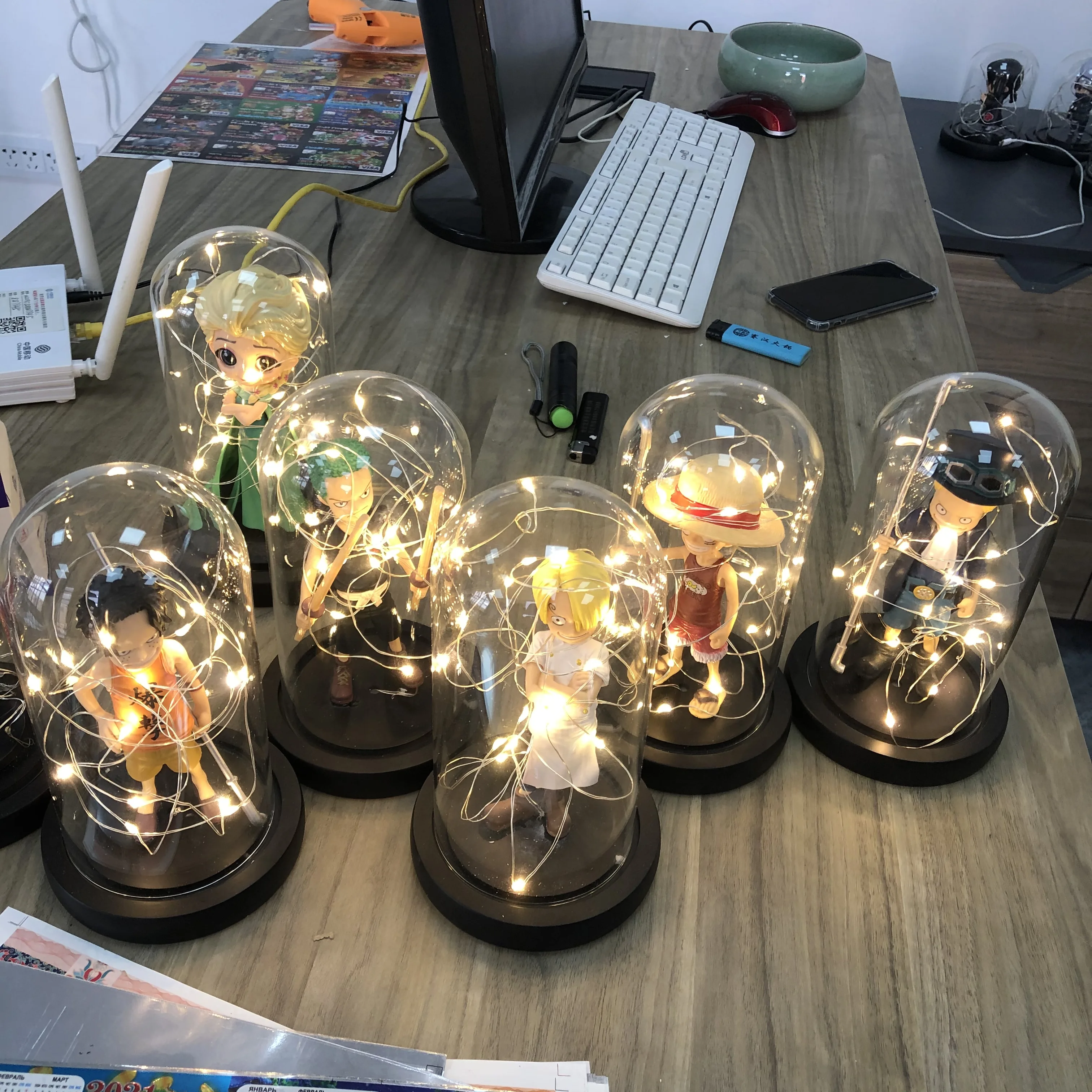 2020 Наруто Саске кукла памятная Ver ПВХ Аниме Фигурка героя в Стекло светодиодный