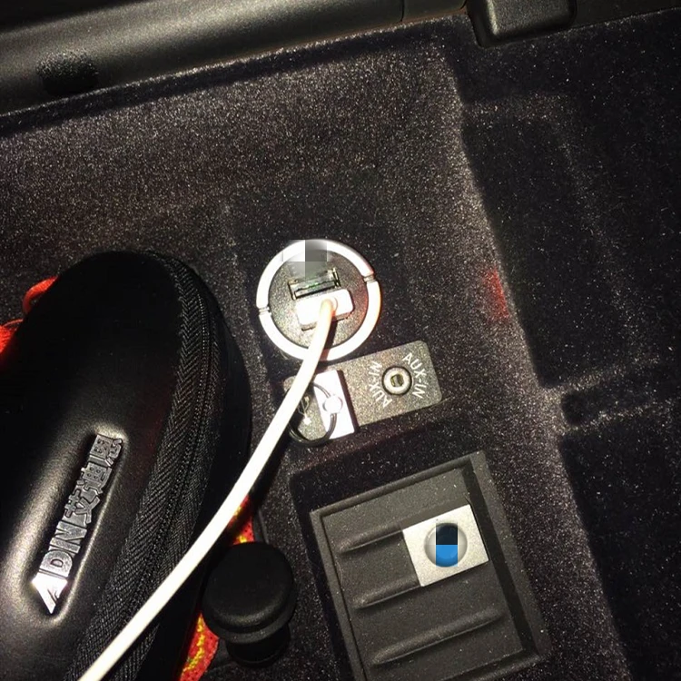Автомобильное Оригинальное USB зарядное устройство для BMW универсальное f10 f15 f16 f25