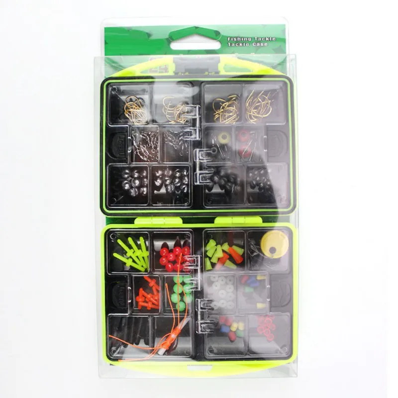 

184pcs All for Fishing Accessories Rock Fishing Accessories Combination Sets Storage Tool Box for tackle Plastic Storage Boxes