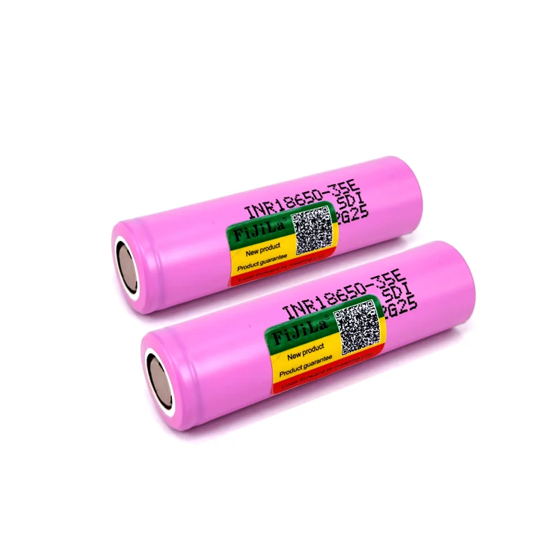 

1-20PCS FiJiLa 100% Original For samsung 18650 3500mAh 20A discharge INR18650 35E 18650 battery Li-ion 3.7v rechargable Battery