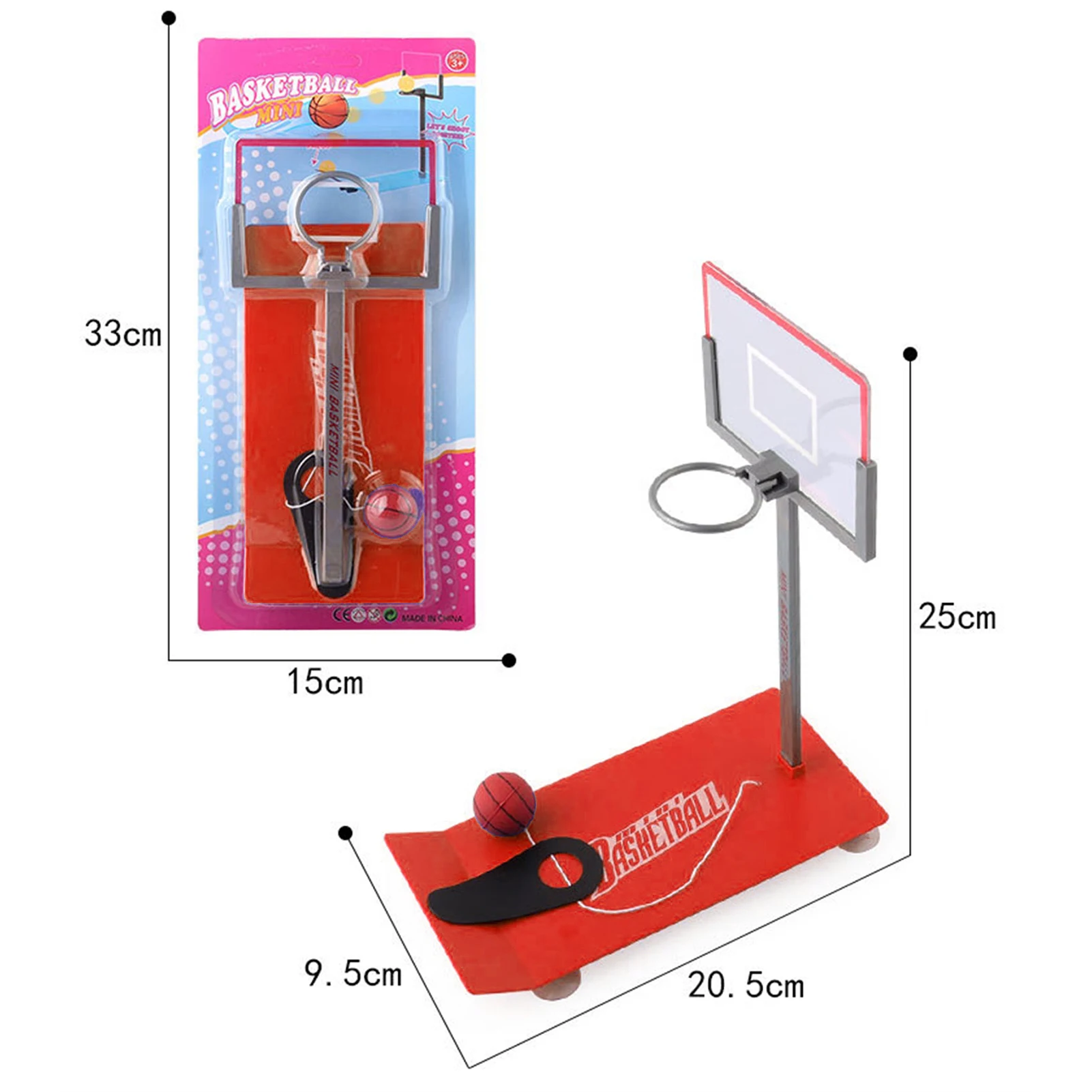 

Mini Basketball Game Folding Desktop Portable Toy Gift Indoor Table Games