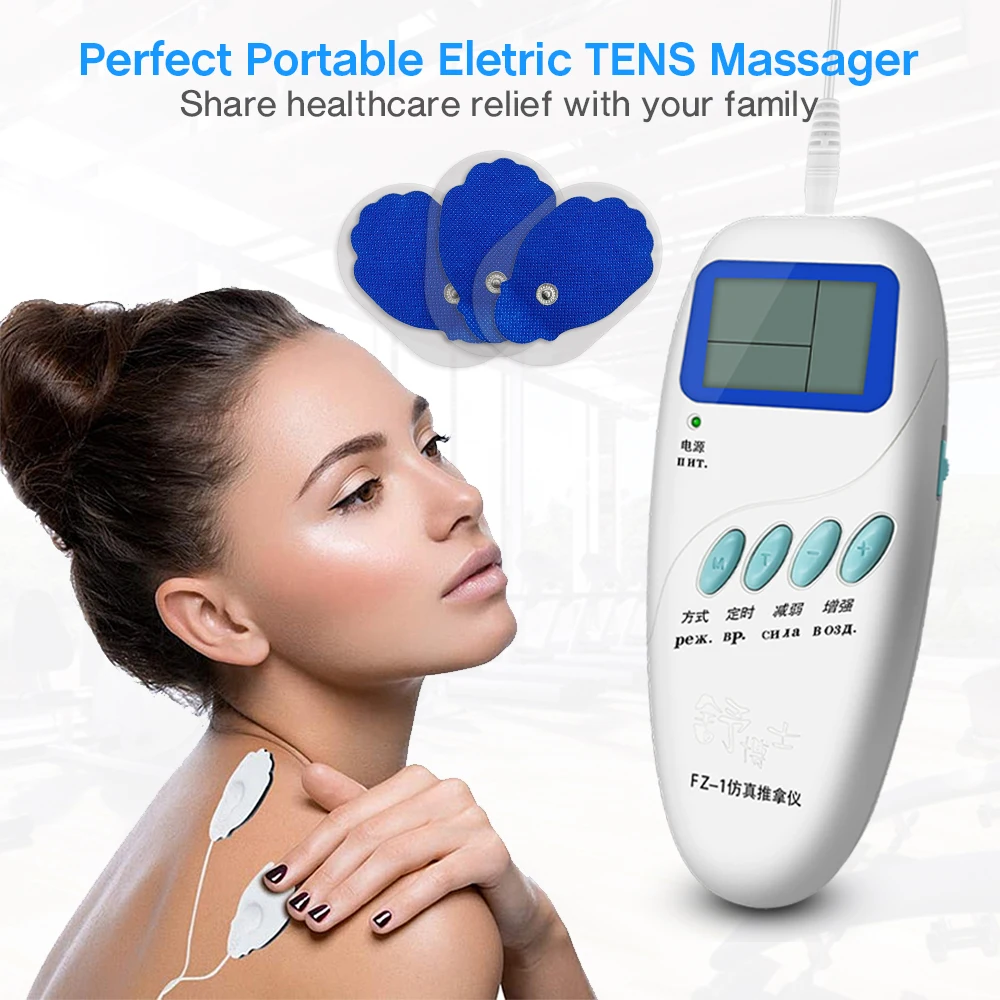 

FZ-1 Electrical Muscle Stimulation Body Massager Quick Result Therapeutic Apparatus Low Frequency Therapy Spine Relief Device