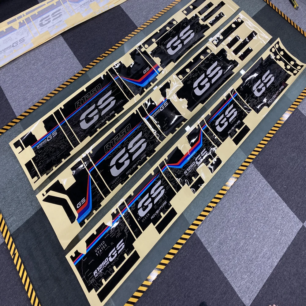 Светоотражающая наклейка на чехол для Мотоцикла BMW R1200GS R1250GS Adventure 2004-2020 |