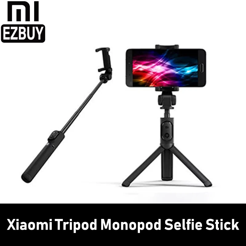 Xiaomi складной штатив монопод селфи палка Bluetooth с беспроводной кнопкой спуска
