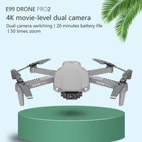 new e99 pro2 rc mini drone 4k dual camera wifi fpv aerial photography helicopter foldable quadcopter dron toys