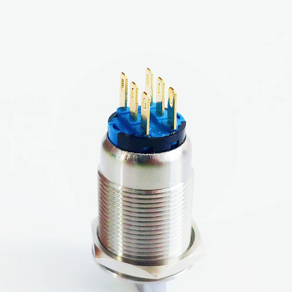 Металлическая флейта латунная 3-позиционная защелка металлическая фонарь 2NO 2NC