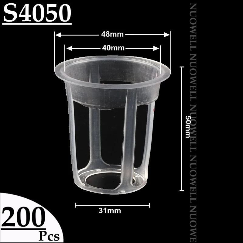 

KUNNSUNG детские пластиковые горшки для гидропоники 200 шт