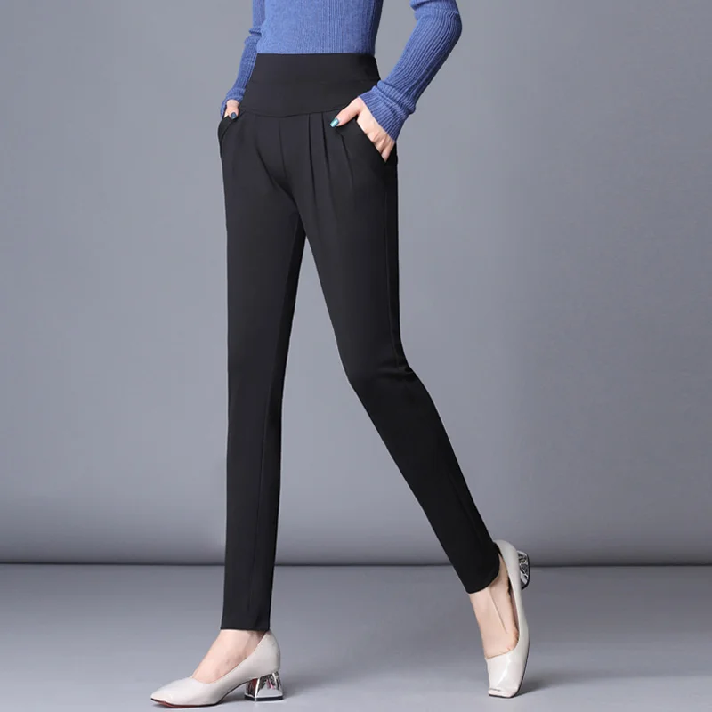 Женская обувь Сезон весна осень Брюки Модные Полный Длина карманного размера