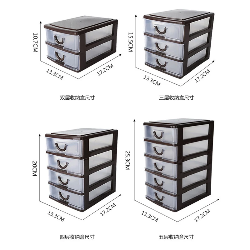 Бытовая коробка для хранения пластиковая Косметическая отдельная шкафа спальни