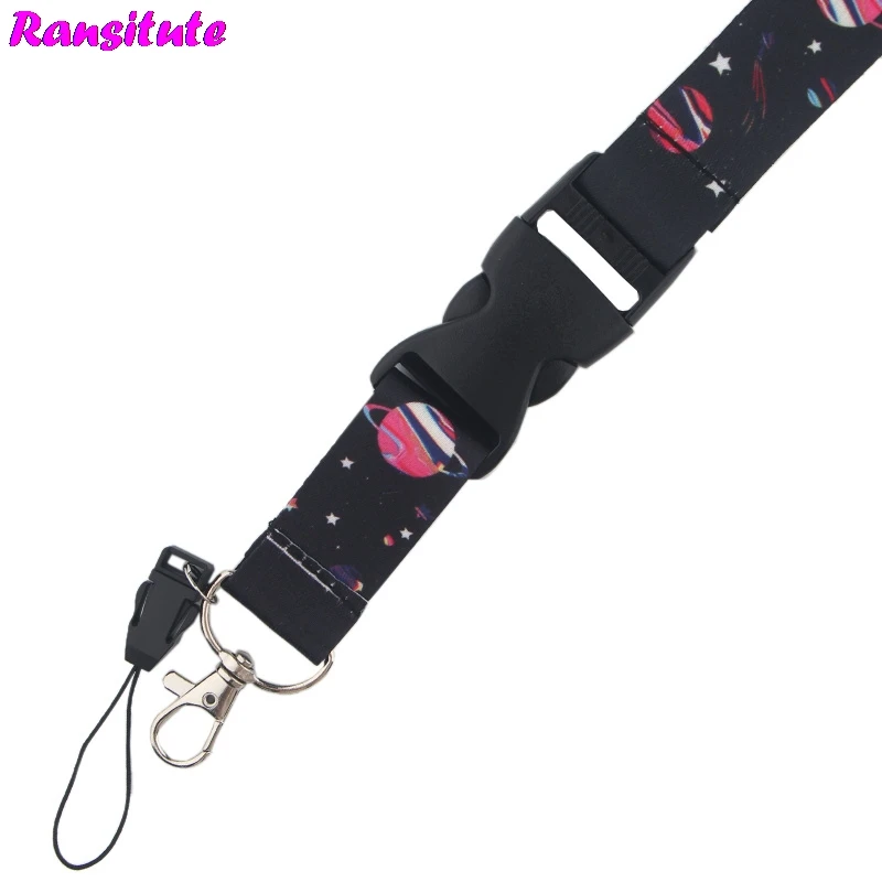 Ransitute Star Planet талреп для ключей ID карт ремень мобильного телефона USB держатель
