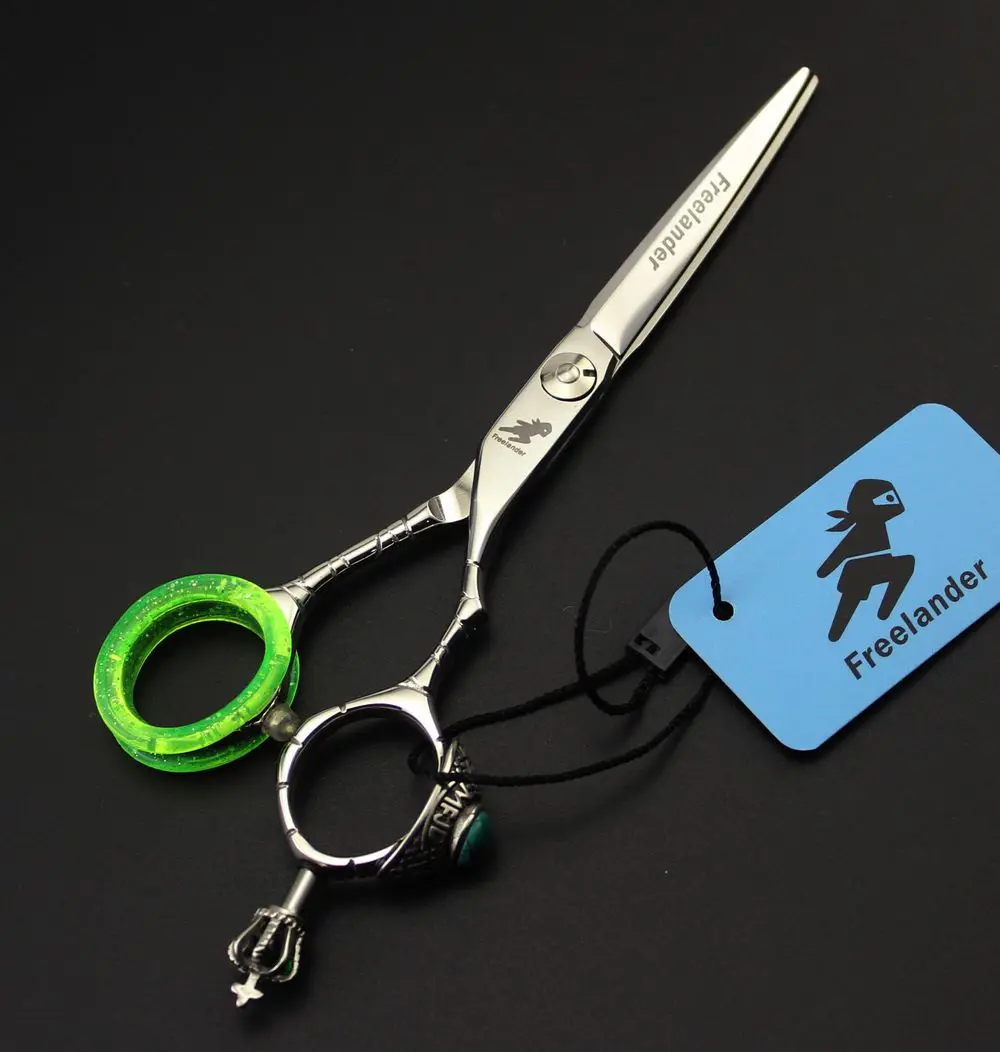 Freelander 6 0 дюймов стильные ножницы для волос с ручка в форме короны