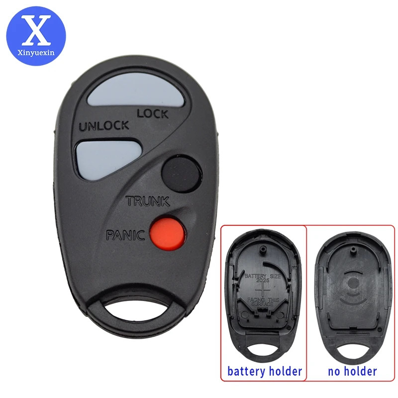 Xinyuexin araba anahtar kovanı Fob Nissan Maxima Sentra Pathfinder Xterra 4 düğmeler uzaktan araba anahtarı durum kapak oto aksesuarları